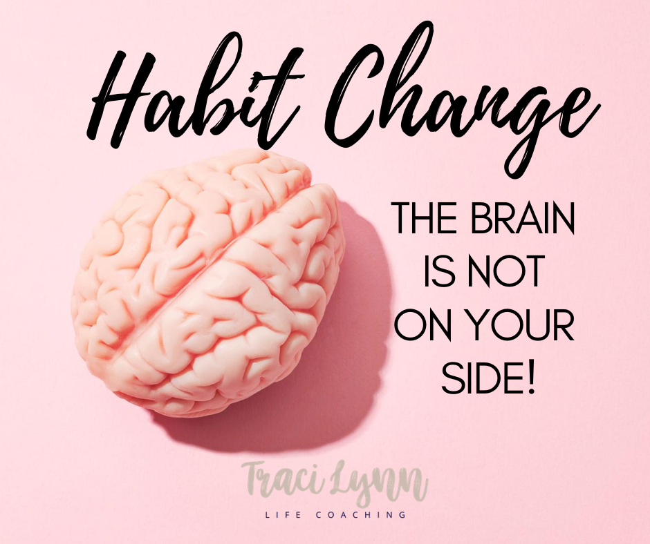 Habit Change The Brain Is Not On Your Side Traci Lynn Life Coaching